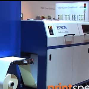 Epson SurePress L4033A digital label press